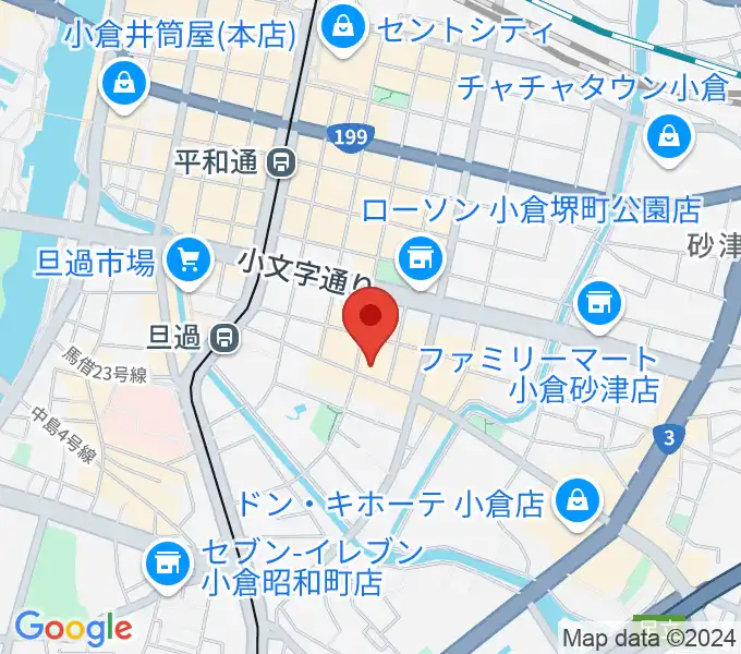 小倉BIG BANDの地図