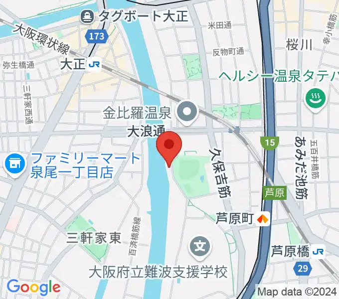 KARAKURIスタジオの地図