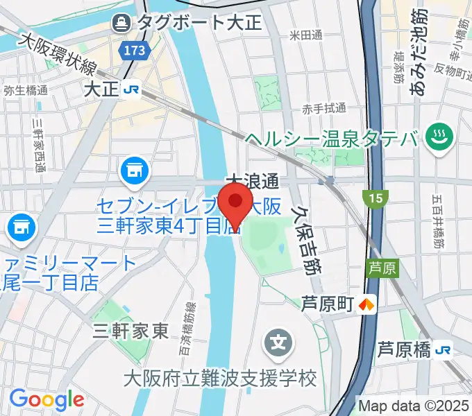 KARAKURIスタジオの地図