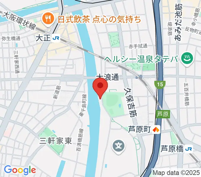 KARAKURIスタジオの地図
