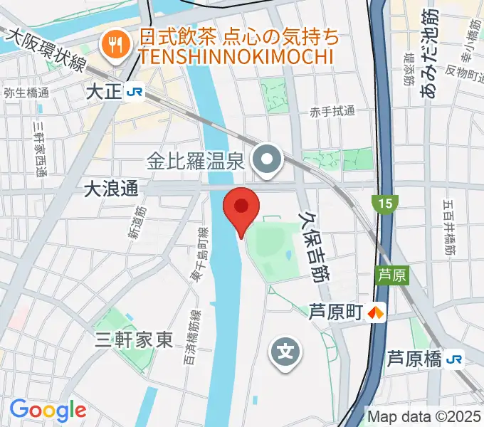 KARAKURIスタジオの地図
