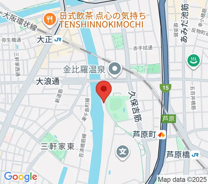 KARAKURIスタジオの地図