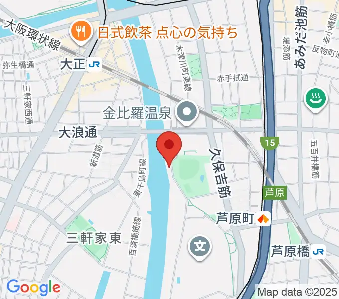 KARAKURIスタジオの地図