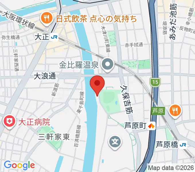 KARAKURIスタジオの地図