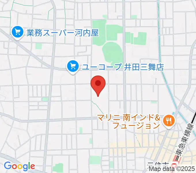 川崎市国際交流センターの地図