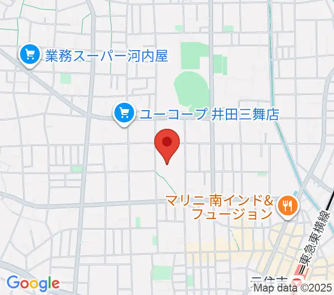 川崎市国際交流センターの地図
