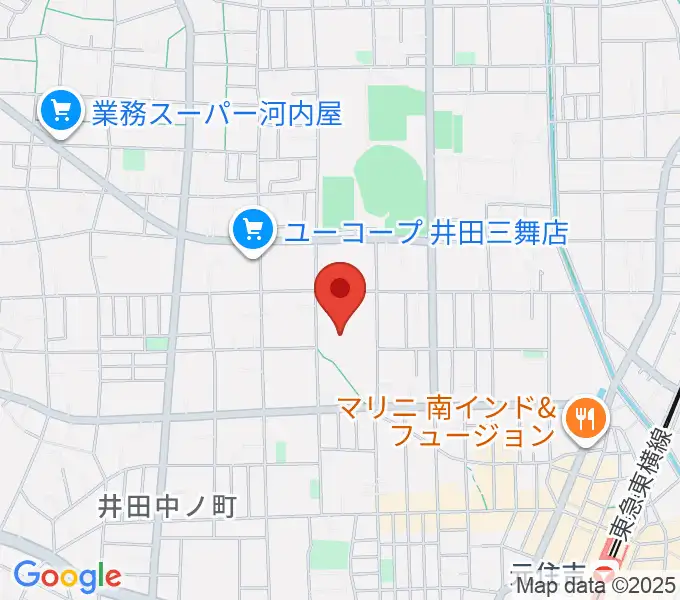 川崎市国際交流センターの地図