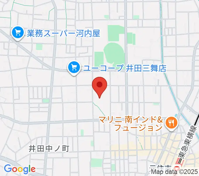 川崎市国際交流センターの地図