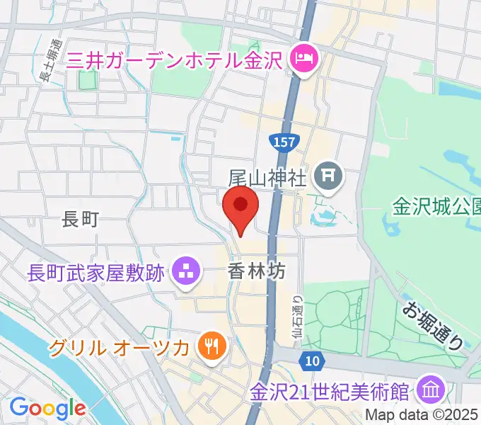 北國新聞赤羽ホールの地図