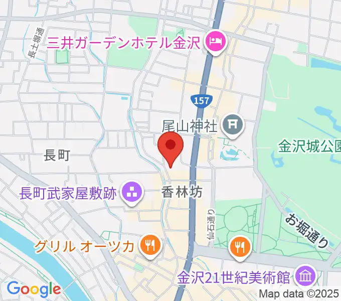 北國新聞赤羽ホールの地図