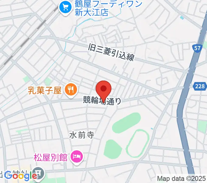 ビートニック80の地図