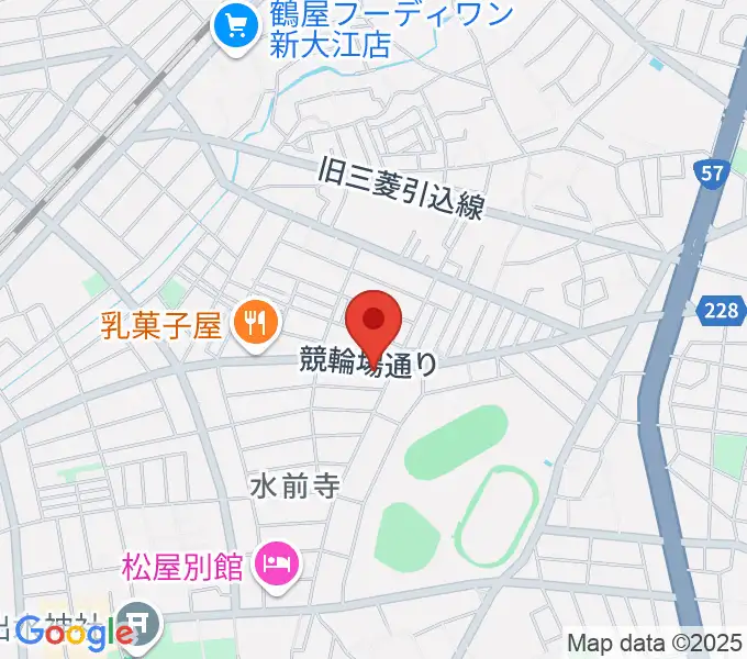ビートニック80の地図
