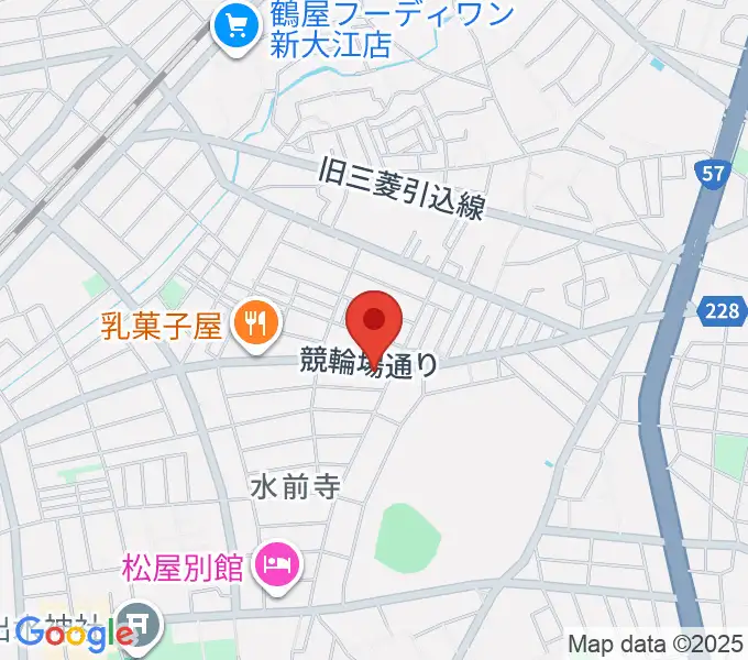 ビートニック80の地図