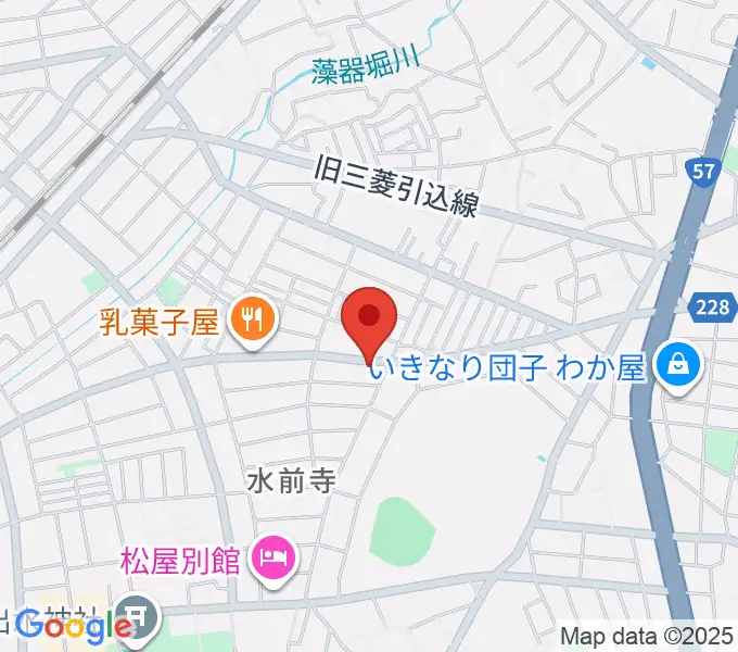 ビートニック80の地図