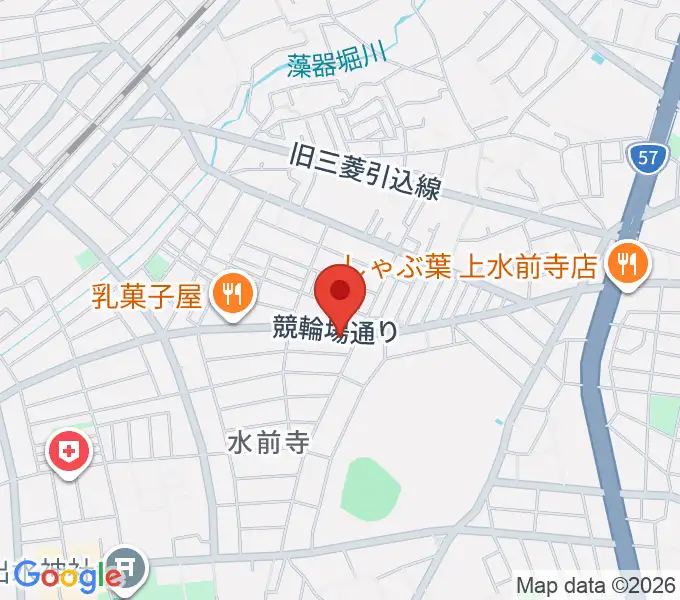 ビートニック80の地図