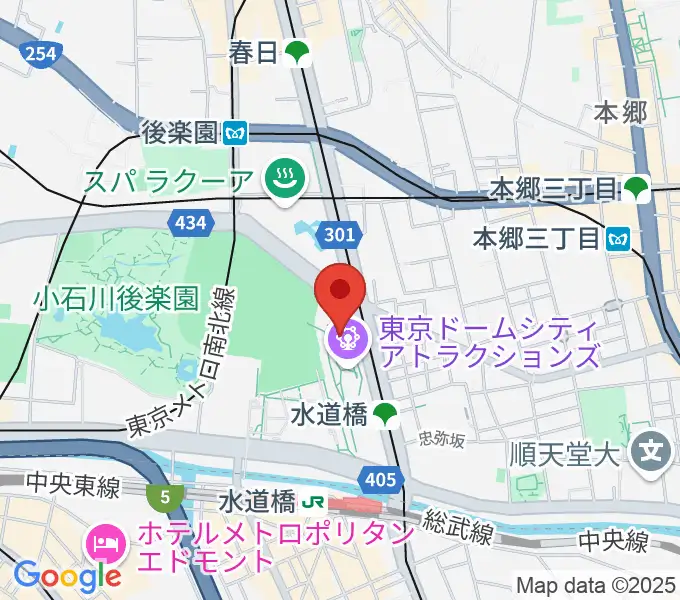 シアターGロッソの地図
