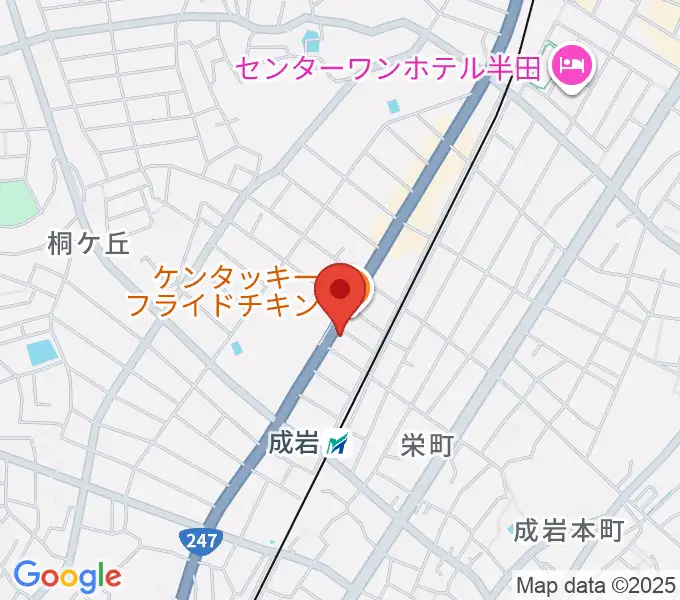 J.Pミュージックスクールの地図