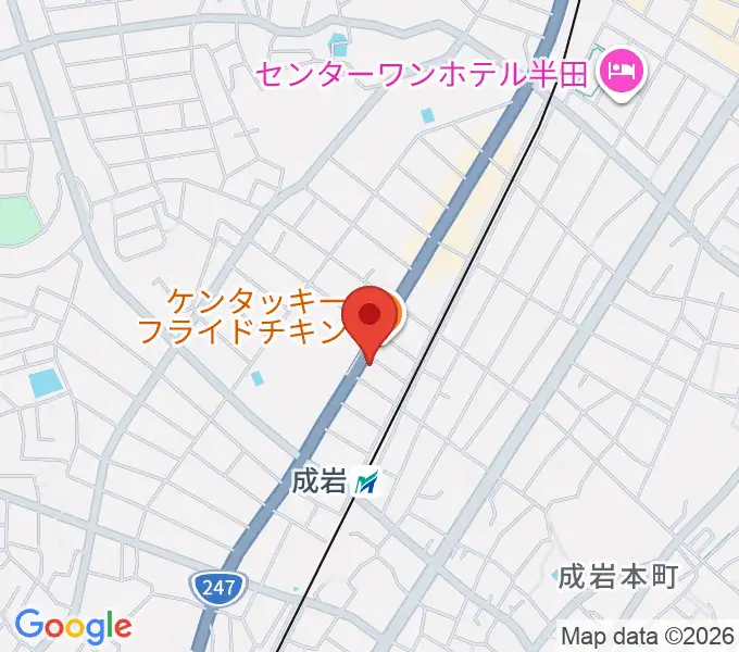 J.Pミュージックスクールの地図