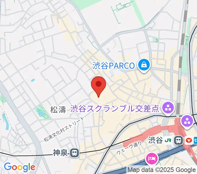 シアターコクーンの地図