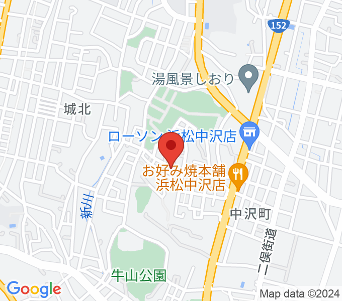 さくらギター教室の地図