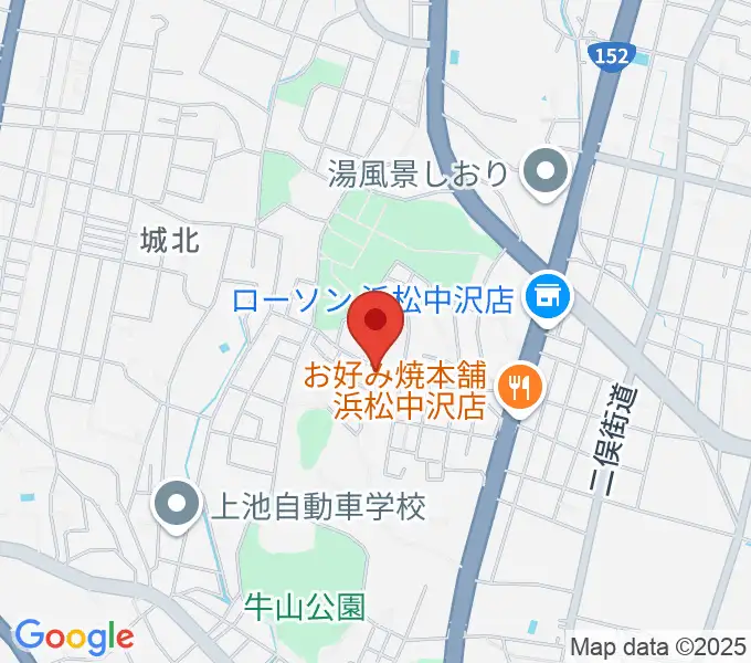 さくらギター教室の地図