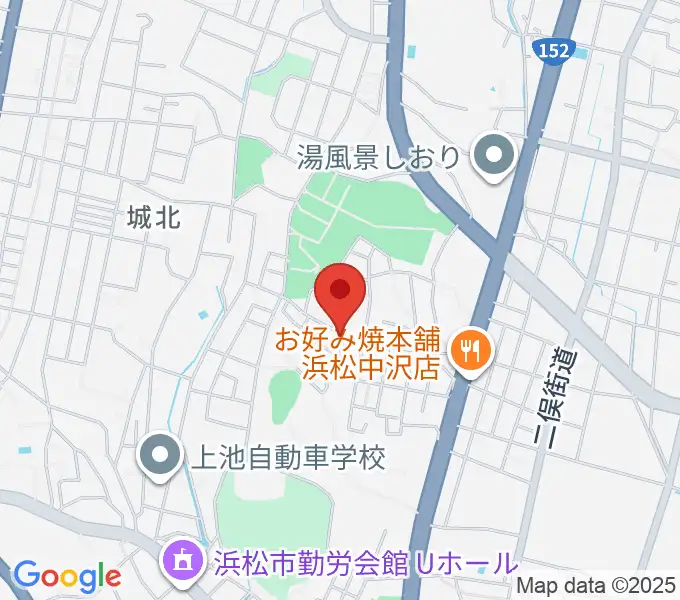 さくらギター教室の地図