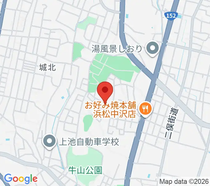 さくらギター教室の地図