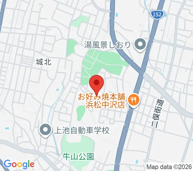 さくらギター教室の地図