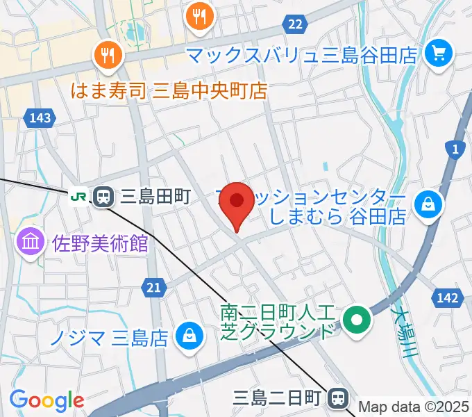 art musique 音楽教室の地図