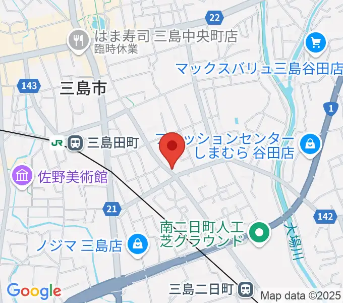 art musique 音楽教室の地図
