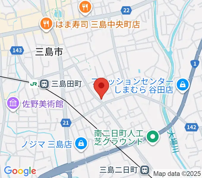 art musique 音楽教室の地図