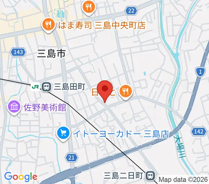 アールムジーク音楽教室の地図