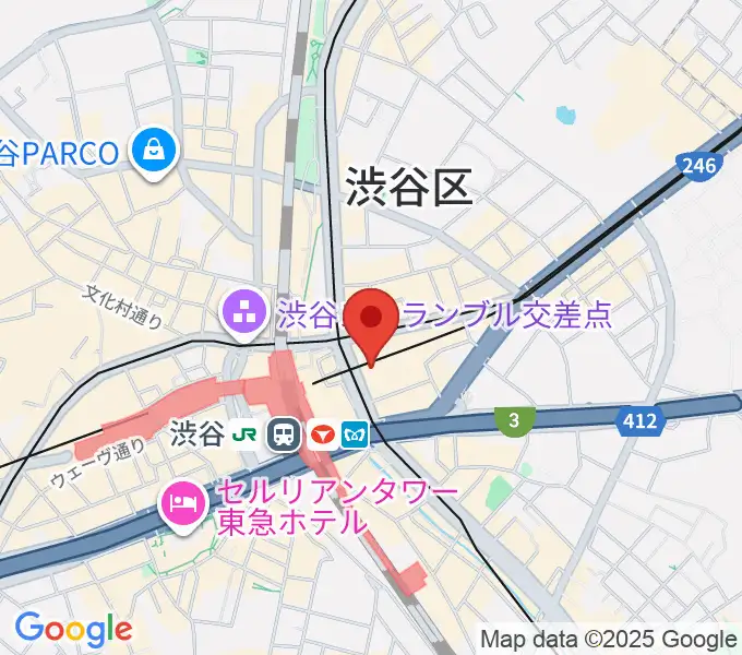 東急シアターオーブの地図