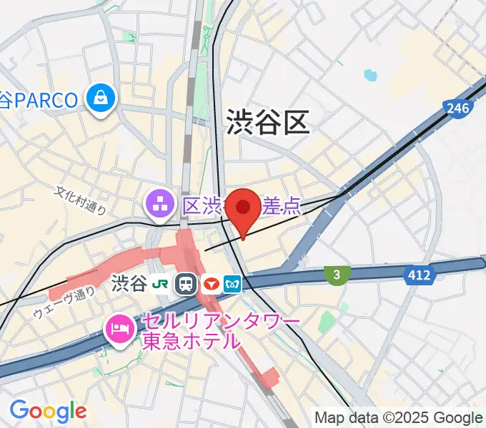 東急シアターオーブの地図