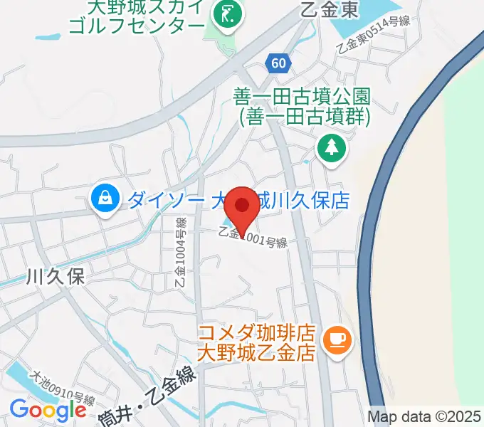 株式会社ピアノターミナルナカムラの地図