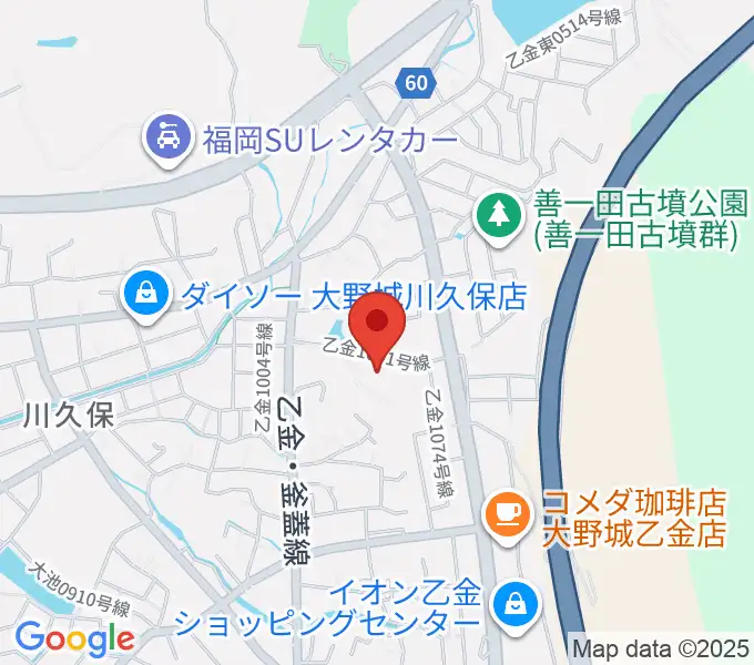 株式会社ピアノターミナルナカムラの地図
