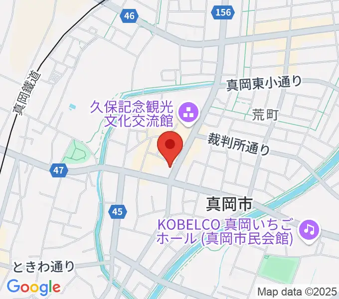 暮田商会の地図