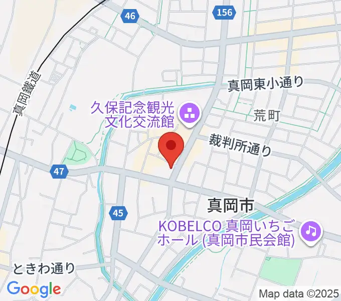 暮田商会の地図
