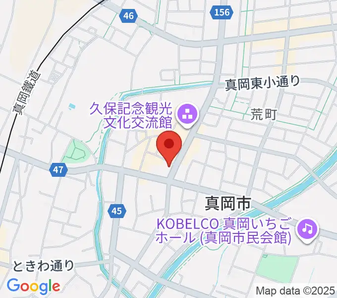 暮田商会の地図