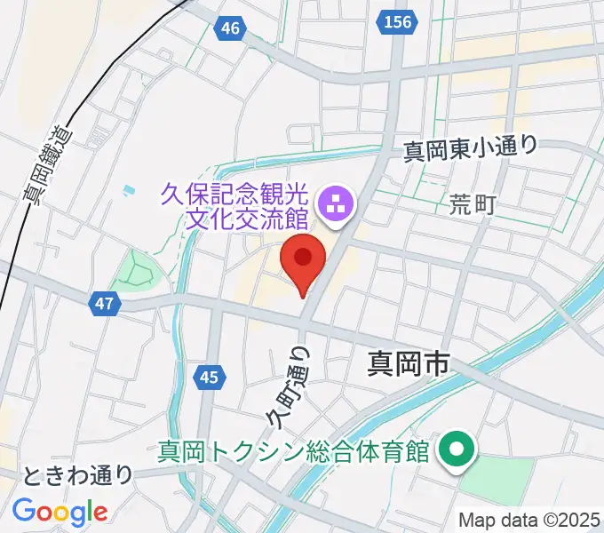 暮田商会の地図