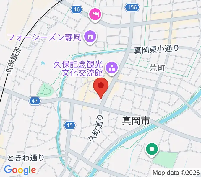 暮田商会の地図