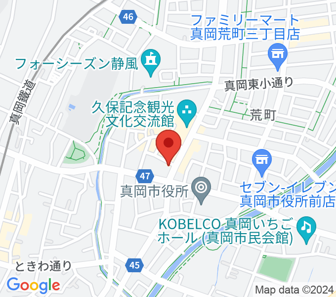 暮田商会 スタジオレンタルの場所