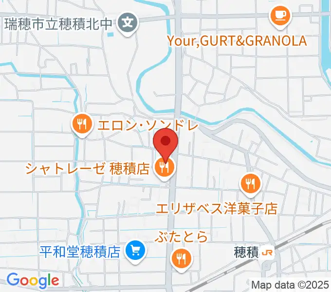 川瀬ギター教室の地図