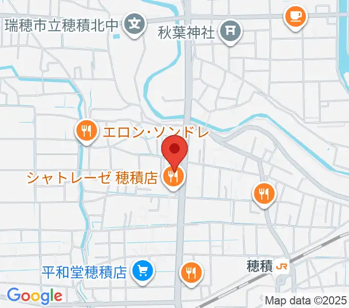 川瀬ギター教室の地図