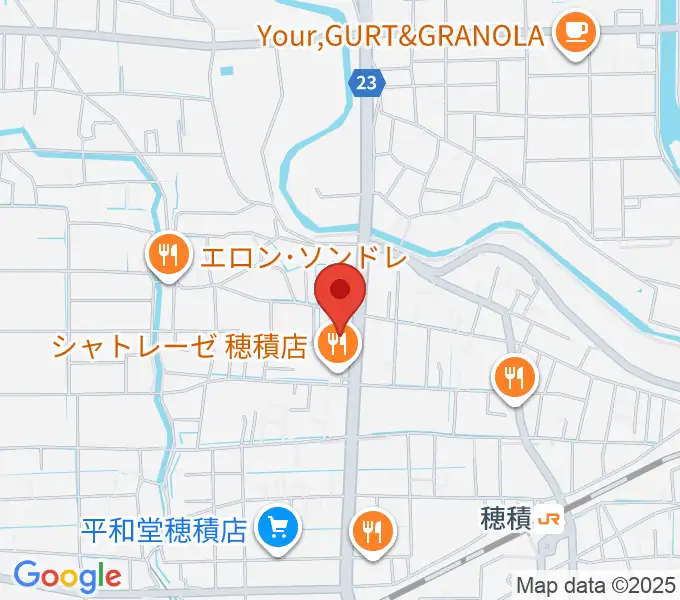 川瀬ギター教室の地図