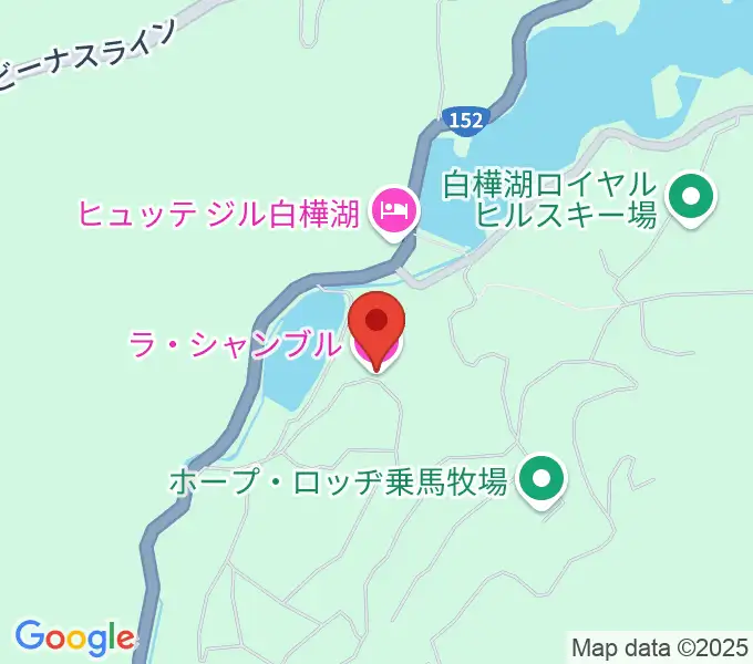 ラ・シャンブル ホールトーンホールの地図