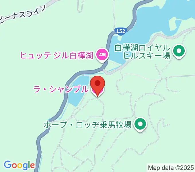ラ・シャンブル ホールトーンホールの地図