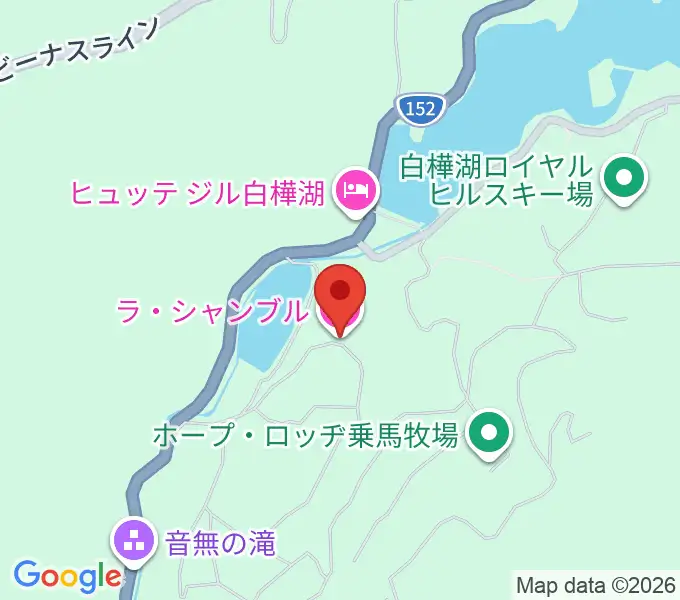 ラ・シャンブル ホールトーンホールの地図