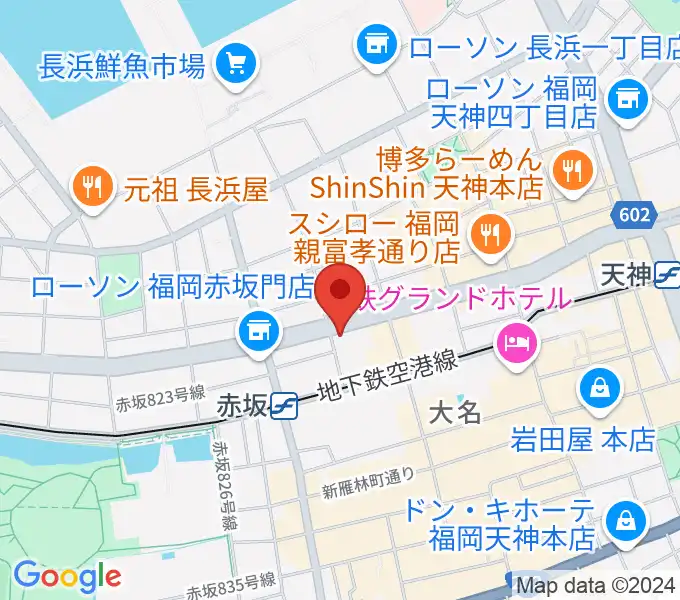 クレモナ楽器の地図