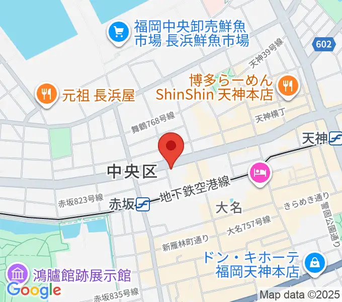 クレモナ楽器の地図